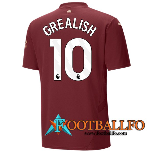 Camisetas De Futbol Manchester City (GREALISH #10) 2024/2025 Tercera