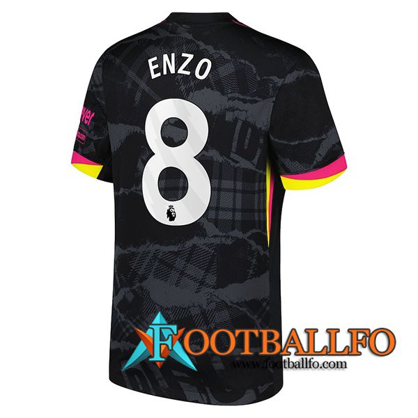 Camisetas De Futbol Chelsea (ENZO #8) 2024/2025 Tercera