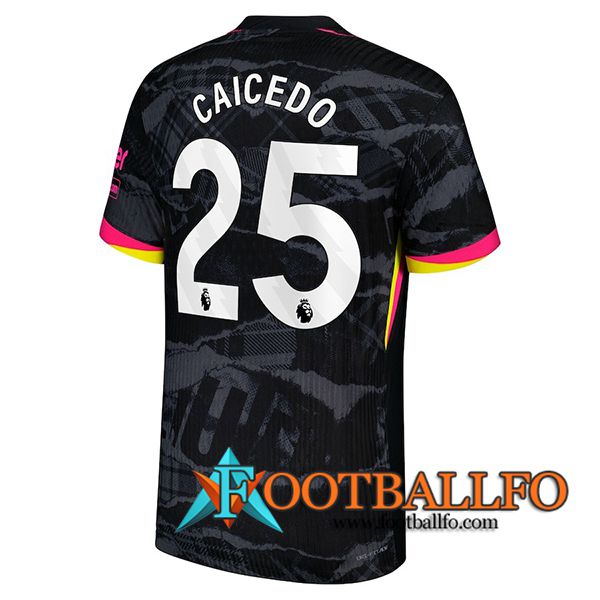 Camisetas De Futbol Chelsea (CAICEDO #25) 2024/2025 Tercera