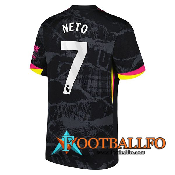 Camisetas De Futbol Chelsea (NETO #7) 2024/2025 Tercera