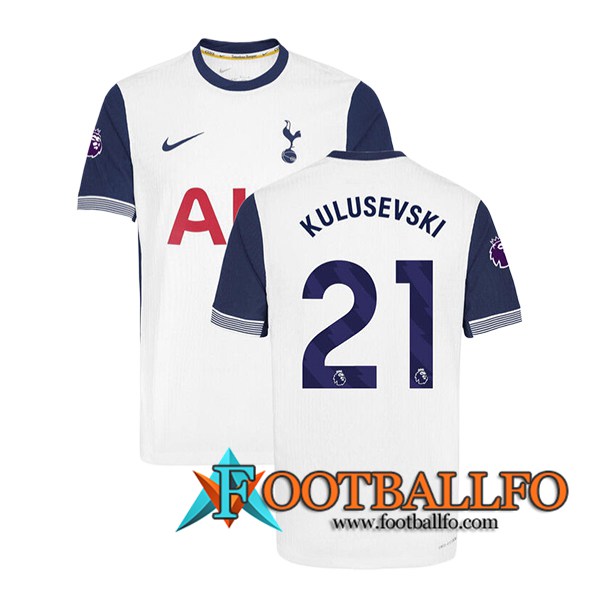 Camisetas De Futbol Tottenham Hotspur (KULUSEVSKI #21) 2024/2025 Primera