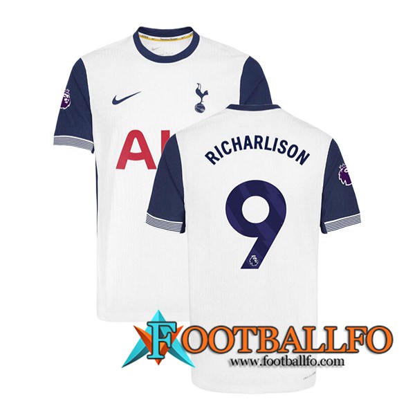 Camisetas De Futbol Tottenham Hotspur (RICHARLISON #9) 2024/2025 Primera