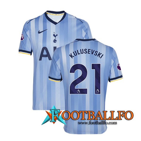 Camisetas De Futbol Tottenham Hotspur (KULUSEVSKI #21) 2024/2025 Segunda