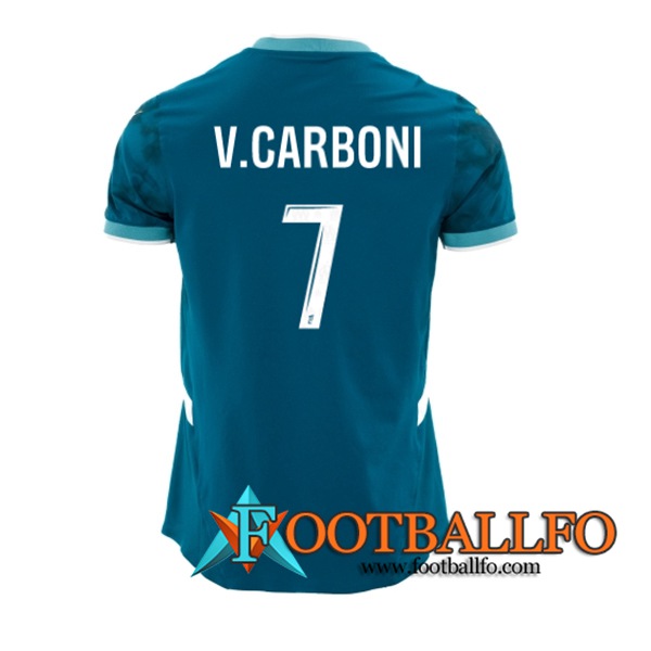 Camisetas De Futbol Marsella (V.CARBONI #7) 2024/2025 Segunda