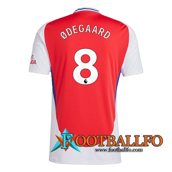 Camisetas De Futbol Arsenal (ØDEGAARD #8) 2024/2025 Primera