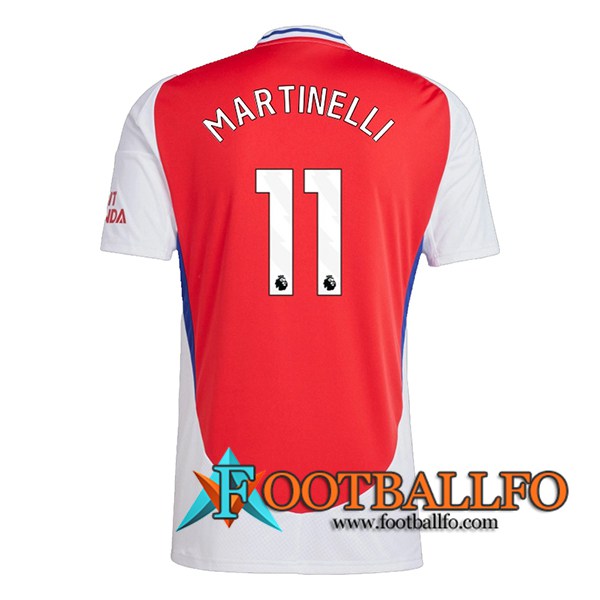 Camisetas De Futbol Arsenal (MARTINELLI #11) 2024/2025 Primera