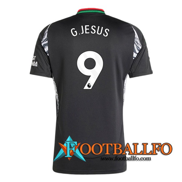 Camisetas De Futbol Arsenal (G.JESUS #9) 2024/2025 Segunda