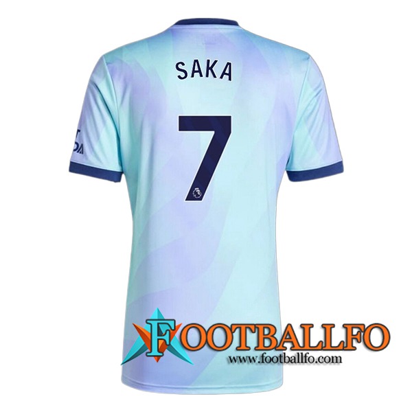 Camisetas De Futbol Arsenal (SAKA #7) 2024/2025 Tercera