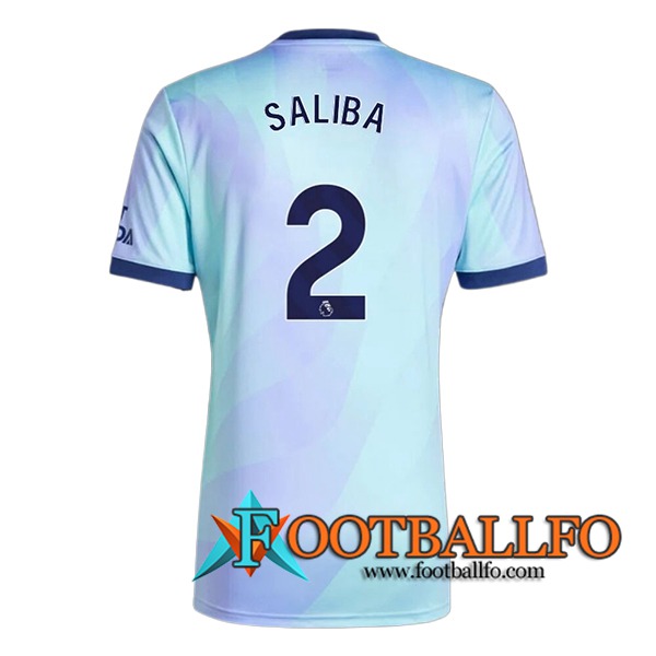 Camisetas De Futbol Arsenal (SALIBA #2) 2024/2025 Tercera