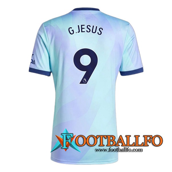 Camisetas De Futbol Arsenal (G.JESUS #9) 2024/2025 Tercera