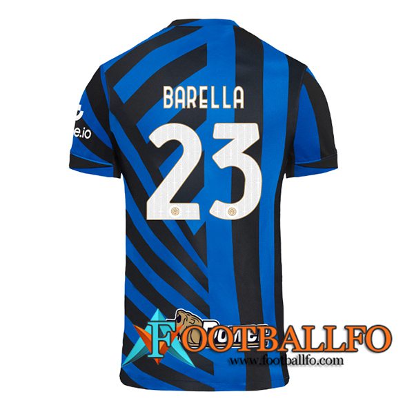 Camisetas De Futbol Inter Milan (BARELLA #23) 2024/2025 Primera