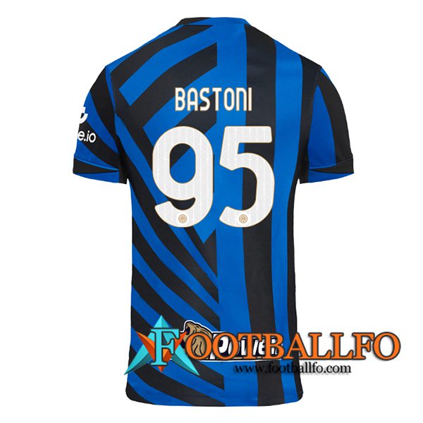 Camisetas De Futbol Inter Milan (BASTONI #95) 2024/2025 Primera