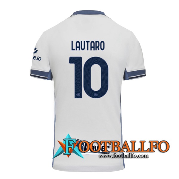 Camisetas De Futbol Inter Milan (LAUTARO #10) 2024/2025 Segunda