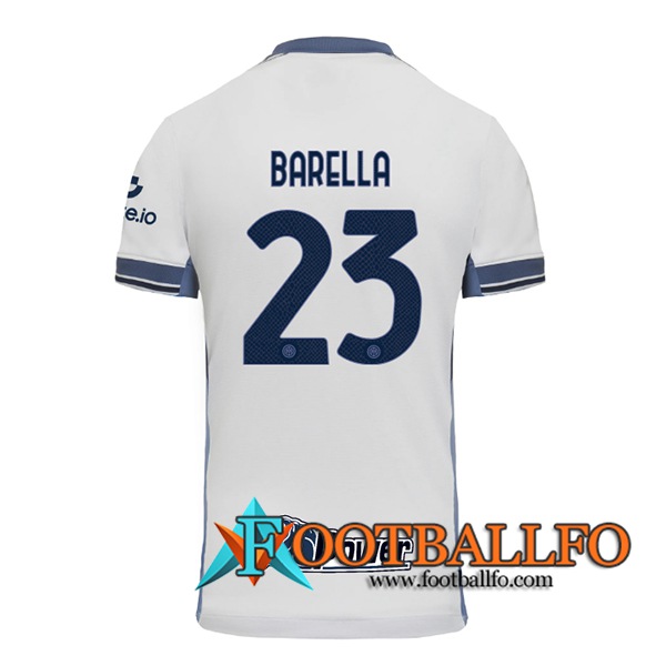 Camisetas De Futbol Inter Milan (BARELLA #23) 2024/2025 Segunda