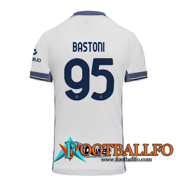 Camisetas De Futbol Inter Milan (BASTONI #95) 2024/2025 Segunda