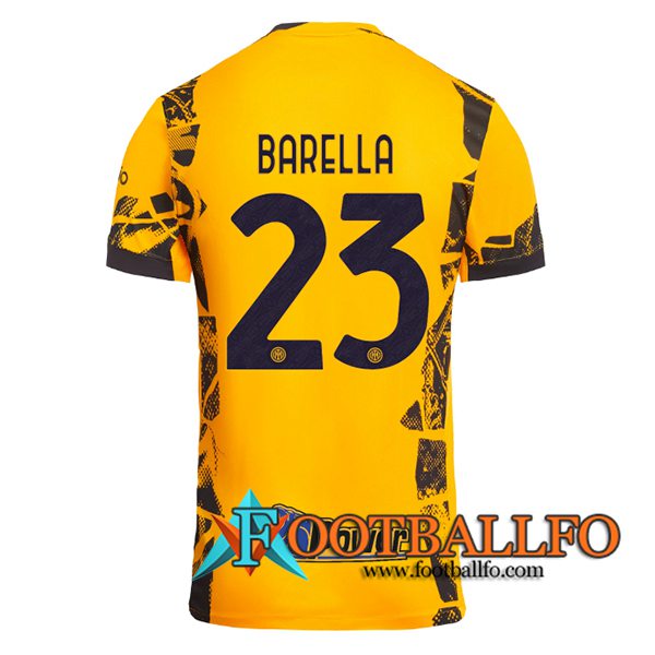 Camisetas De Futbol Inter Milan (BARELLA #23) 2024/2025 Tercera