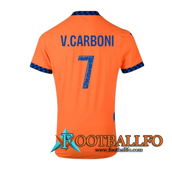 Camisetas De Futbol Marsella (V.CARBONI #7) 2024/2025 Tercera