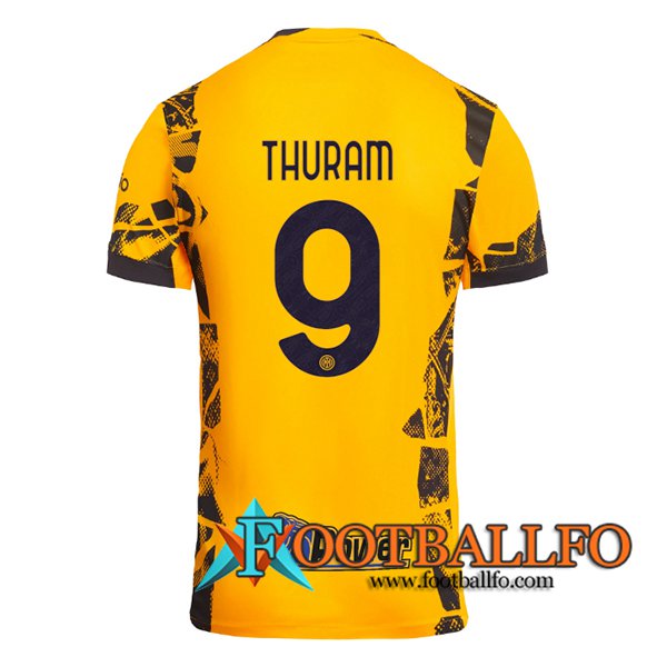 Camisetas De Futbol Inter Milan (THURAM #9) 2024/2025 Tercera