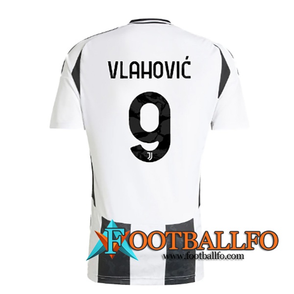 Camisetas De Futbol Juventus (VLAHOVIC #9) 2024/2025 Primera