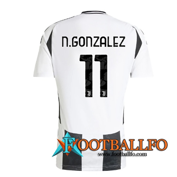 Camisetas De Futbol Juventus (N.GONZÁLEZ #11) 2024/2025 Primera