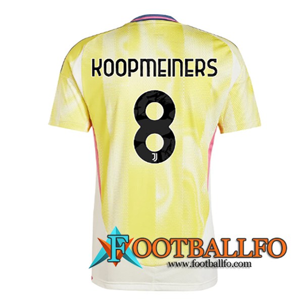 Camisetas De Futbol Juventus (KOOPMEINERS #8) 2024/2025 Segunda