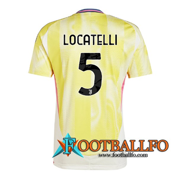 Camisetas De Futbol Juventus (LOCATELLI #5) 2024/2025 Segunda