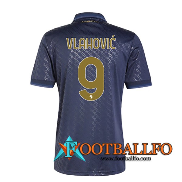 Camisetas De Futbol Juventus (VLAHOVIC #9) 2024/2025 Tercera