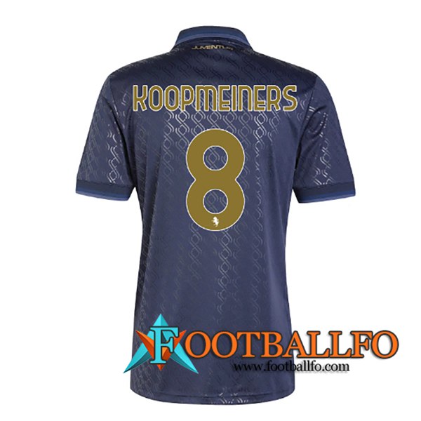 Camisetas De Futbol Juventus (KOOPMEINERS #8) 2024/2025 Tercera