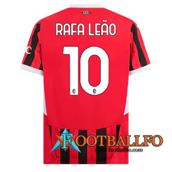 Camisetas De Futbol AC Milan (RAFAEL LEÃO #10) 2024/2025 Primera