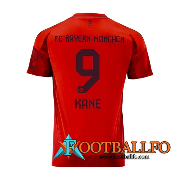 Camisetas De Futbol Bayern Munich (KANE #9) 2024/2025 Primera