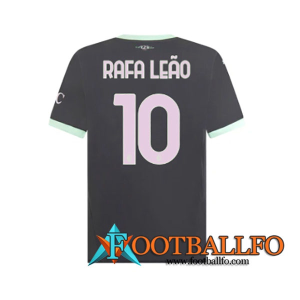 Camisetas De Futbol AC Milan (RAFAEL LEÃO #10) 2024/2025 Tercera