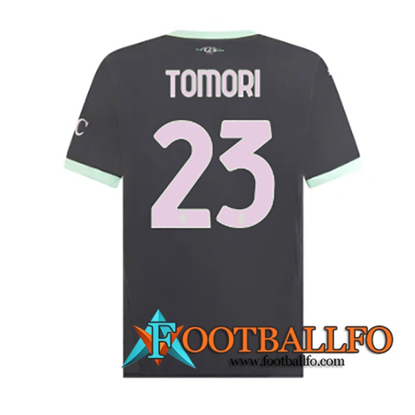 Camisetas De Futbol AC Milan (TOMORI #23) 2024/2025 Tercera