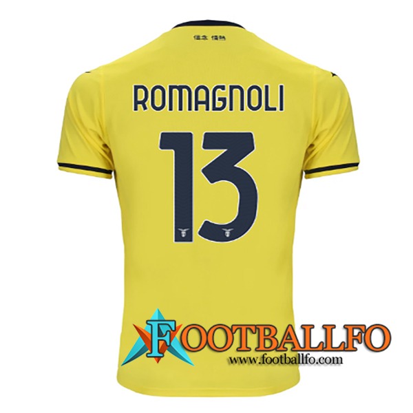 Camisetas De Futbol SS Lazio (ROMAGNOLI #13) 2024/2025 Segunda