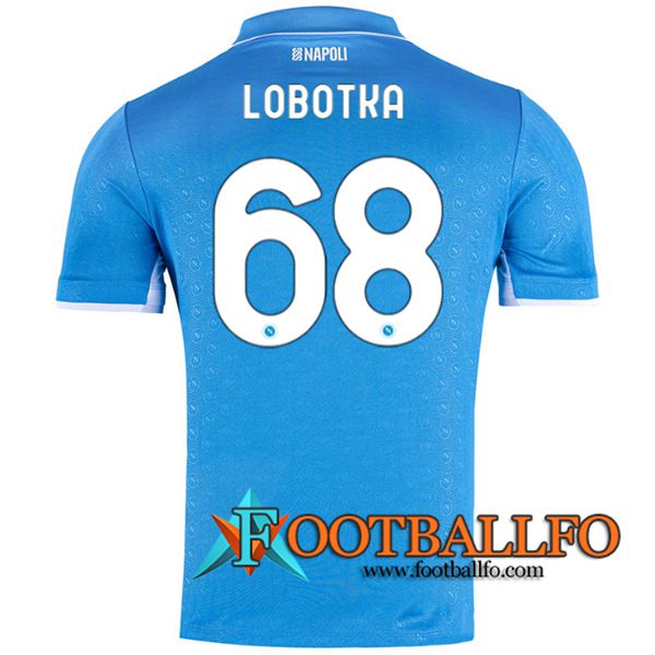 Camisetas De Futbol SSC Napoli (LOBOTKA #68) 2024/2025 Primera