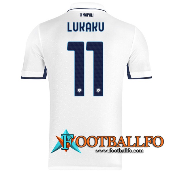 Camisetas De Futbol SSC Napoli (LUKAKU #11) 2024/2025 Segunda