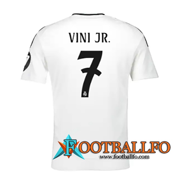 Camisetas De Futbol Real Madrid (VINI JR. #7) 2024/2025 Primera