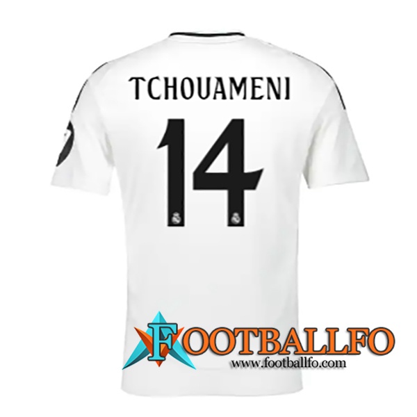 Camisetas De Futbol Real Madrid (TCHOUAMÉNI #14) 2024/2025 Primera