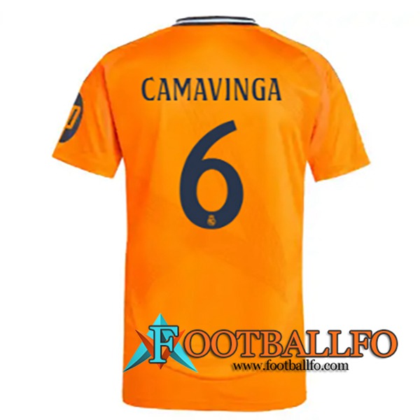 Camisetas De Futbol Real Madrid (CAMAVINGA #6) 2024/2025 Segunda