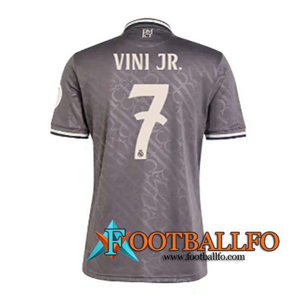 Camisetas De Futbol Real Madrid (VINI JR. #7) 2024/2025 Tercera