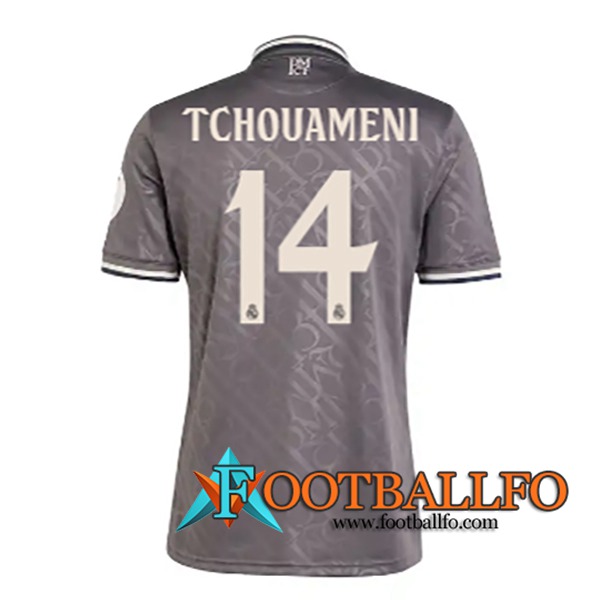 Camisetas De Futbol Real Madrid (TCHOUAMÉNI #14) 2024/2025 Tercera