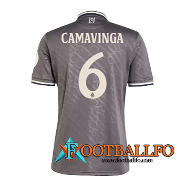 Camisetas De Futbol Real Madrid (CAMAVINGA #6) 2024/2025 Tercera