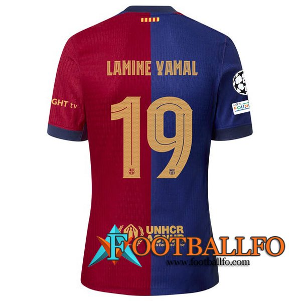 Camisetas De Futbol Barcelona (LAMINE YAMAL #19) 2024/2025 Primera