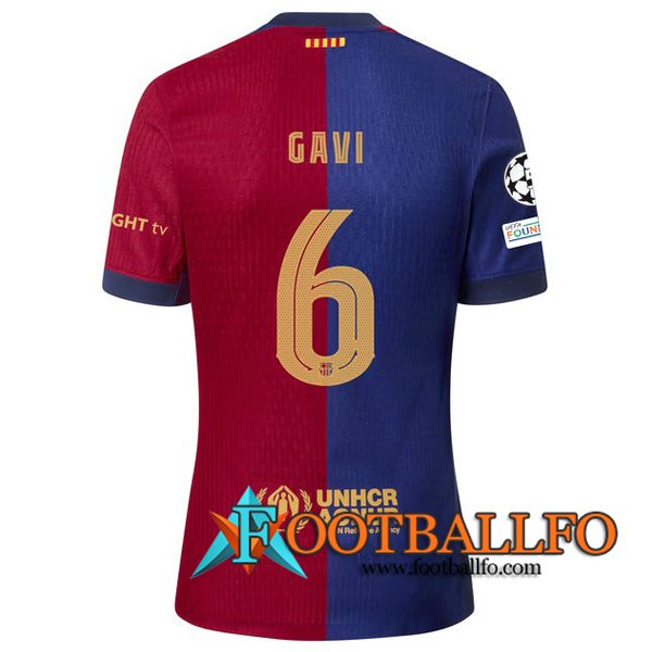 Camisetas De Futbol Barcelona (GAVI #6) 2024/2025 Primera