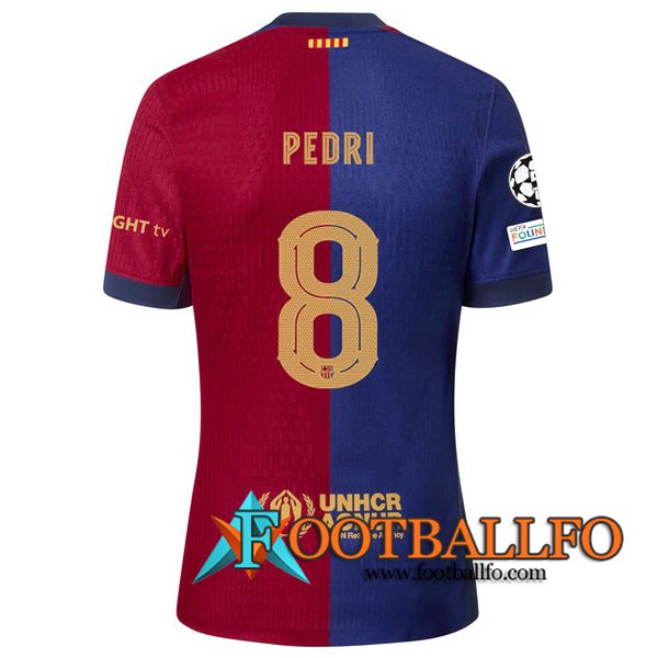 Camisetas De Futbol Barcelona (PEDRI #8) 2024/2025 Primera