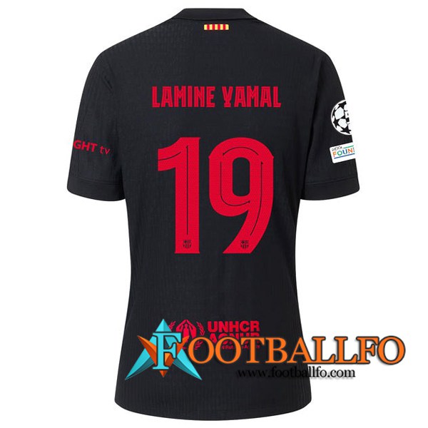 Camisetas De Futbol Barcelona (LAMINE YAMAL #19) 2024/2025 Segunda