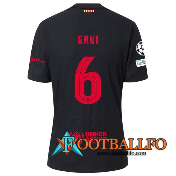 Camisetas De Futbol Barcelona (GAVI #6) 2024/2025 Segunda