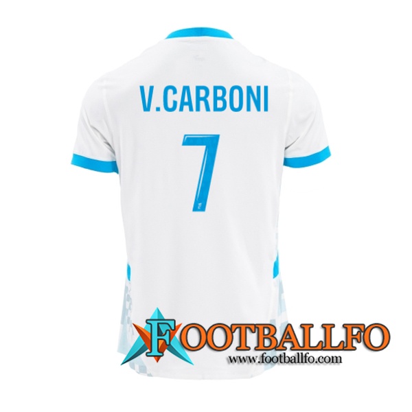 Camisetas De Futbol Marsella (V.CARBONI #7) 2024/2025 Primera