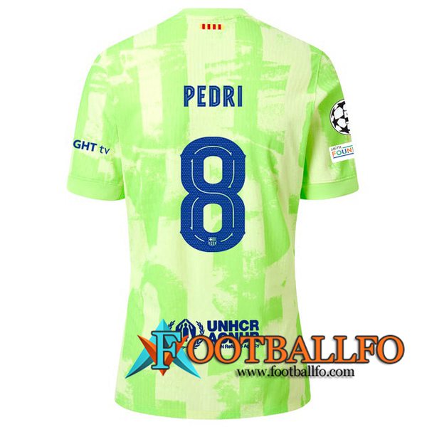 Camisetas De Futbol Barcelona (PEDRI #8) 2024/2025 Tercera