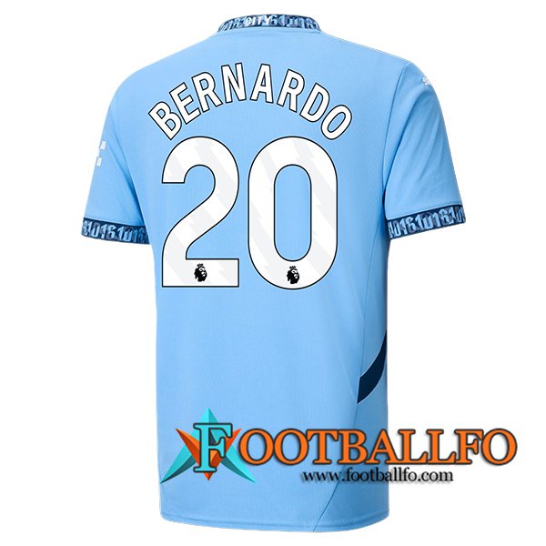 Camisetas De Futbol Manchester City (BERNARDO #20) 2024/2025 Primera