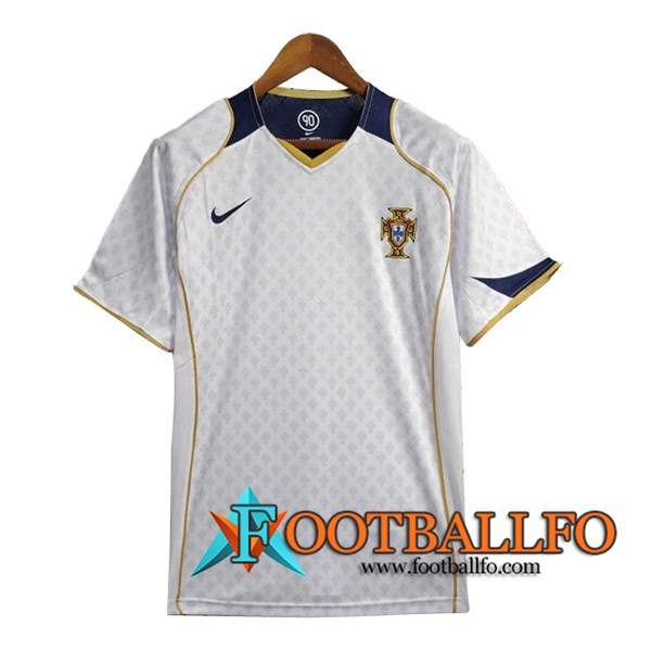 Camisetas De Futbol Portugal Retro Segunda 2004